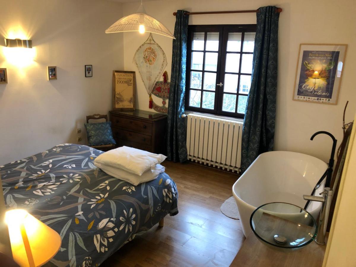 La - Maison Typique Et Jardin A Berck-plage A 300 M De La Chalet